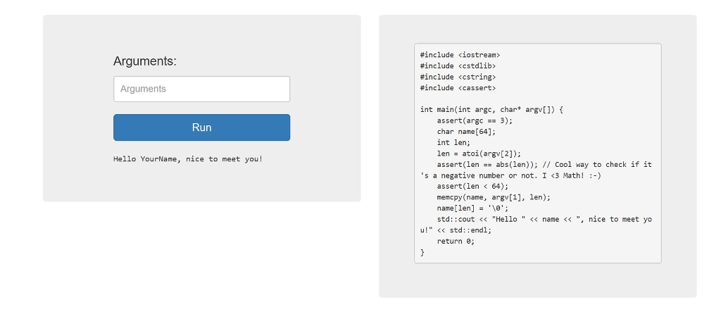 Description We are still working on that program that will greet our
