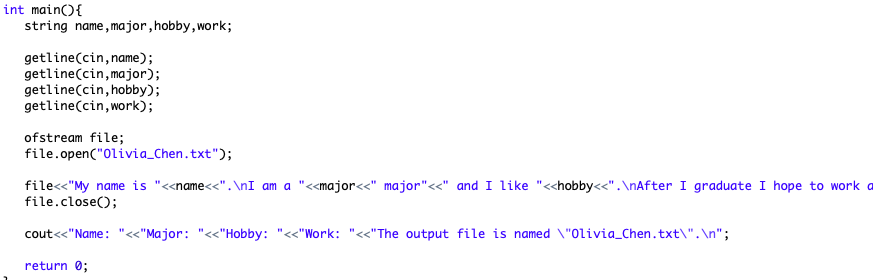 the txt to satisfied two names? 6.9 LAB: Files 2 (output) Change