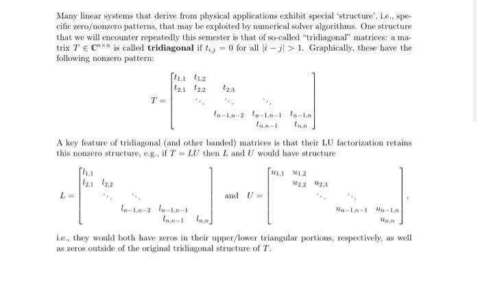  heres 1,2,3 is this better? Many linear systems that derive from
