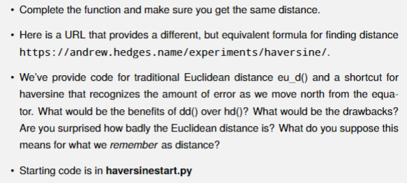 on the Earth, however, we have to take into account Earth's shape.