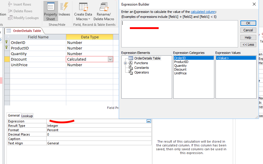 what do I need to write in the Expression box for to