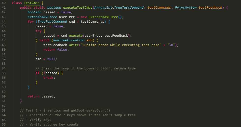 largest operation Step 1: Inspect the BSTNode.java and BinarySearchTree.java files Inspect the