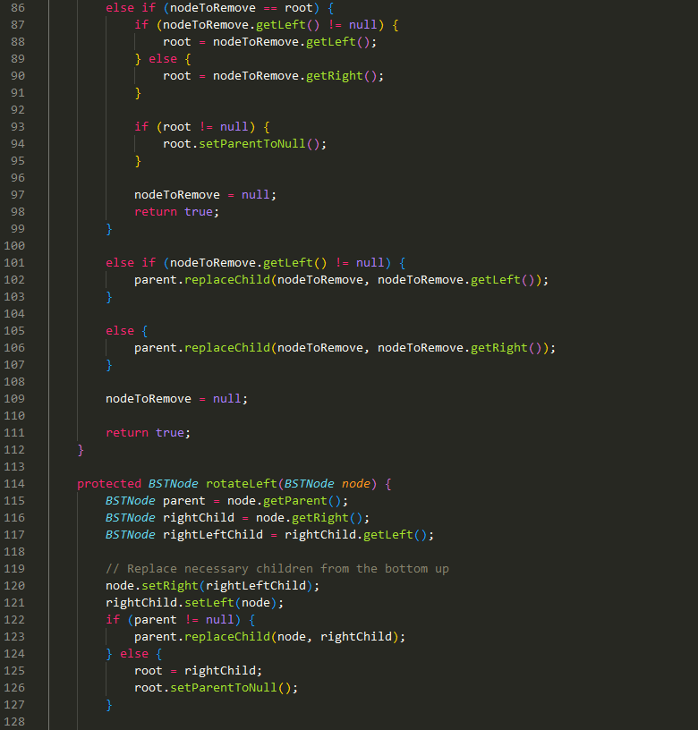 is the number of keys in the subtree rooted at that node.