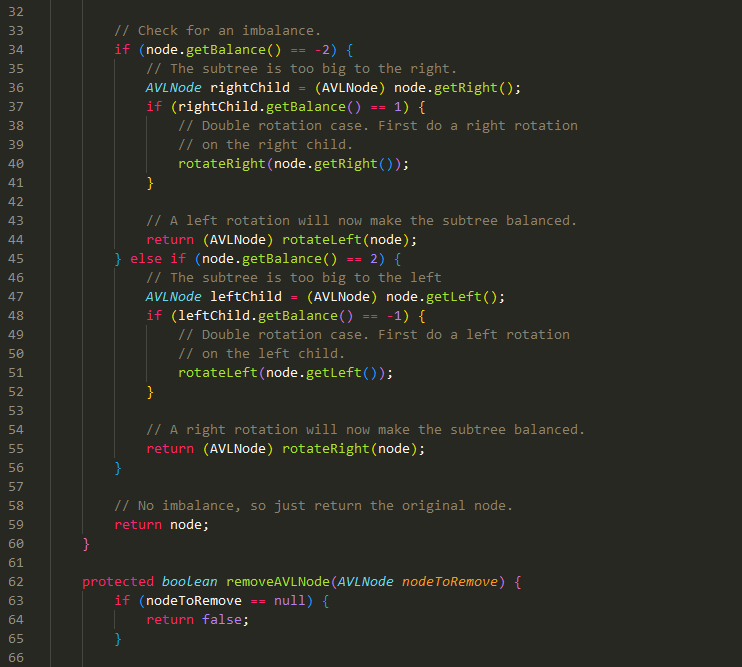 Determine which methods in AVLTree and AVLNode must be overridden in ExtendedAVLTree