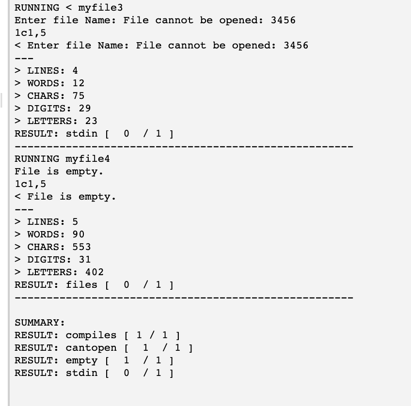 prototype void findLineCount (int &, int &, int &, int &, ifstream