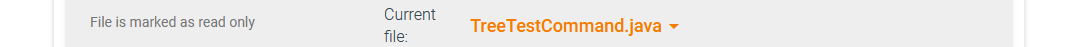 mode and submit mode TreeTestCommand is an abstract base class defined in