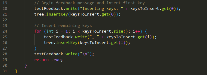files: - TreelnsertCommand inserts keys into the tree - TreeRemoveCommand removes keys