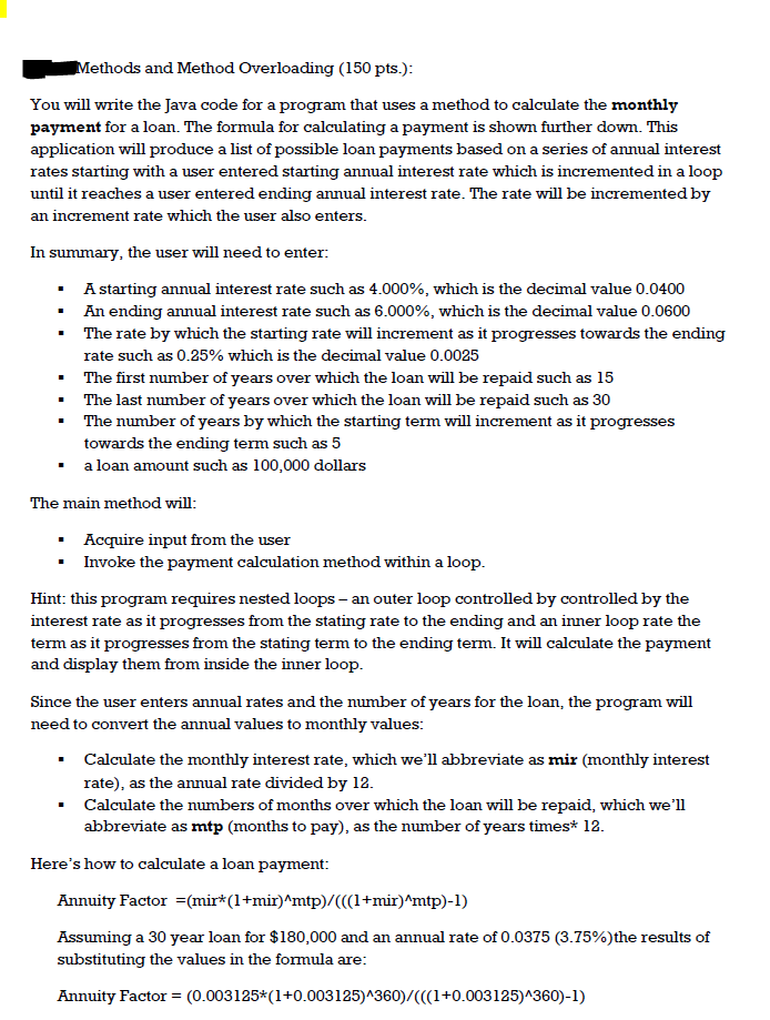  Need help java code(with Detailed comment), and run completely. The program