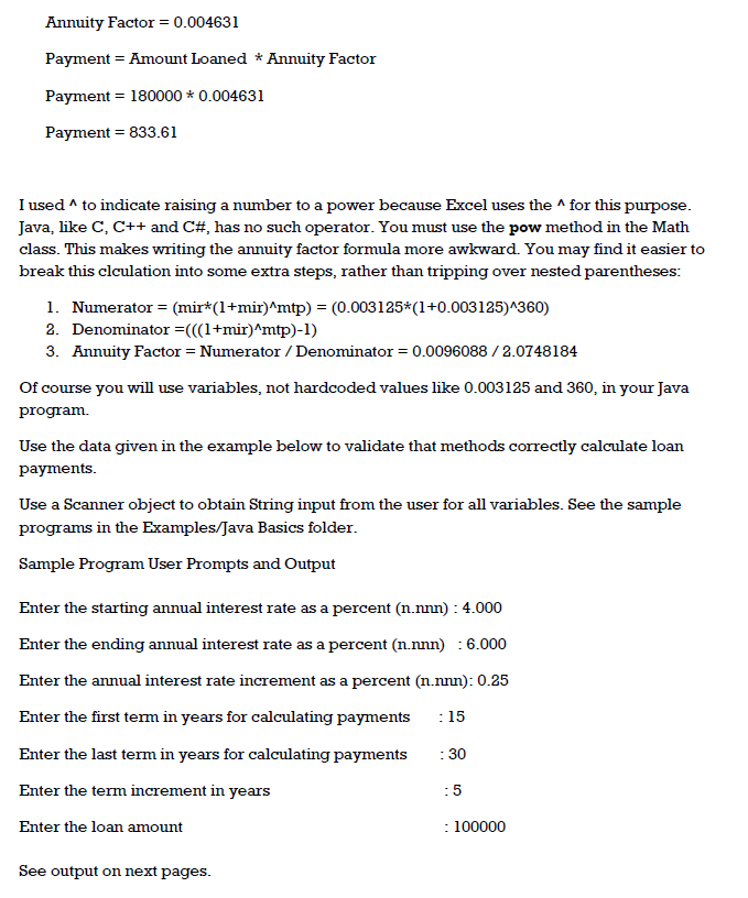 should request information from the user in the following format thank you!