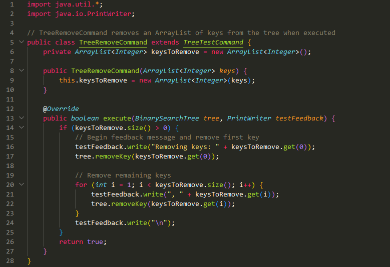 traversal - TreeVerifySubtreeCountsCommand verifies that each node in the tree has the