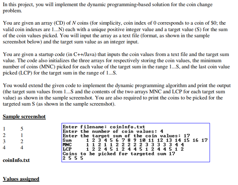  Please program in Java code. Here is the source code below: