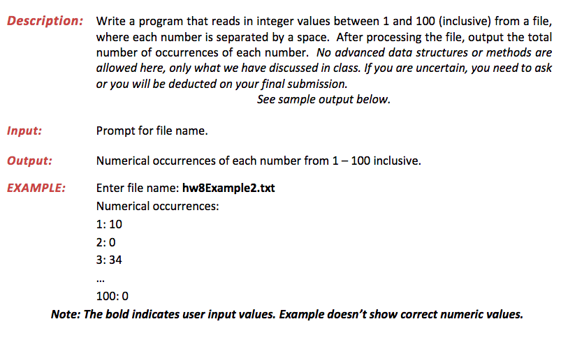 Java problem using eclipse (if not that's not an issue) but we