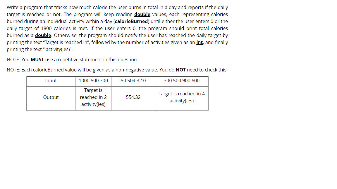 write in C++ please and first output will be reached in 3