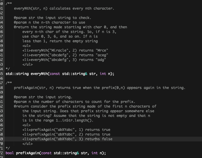 I have the tests in a seperate file so obviously I do