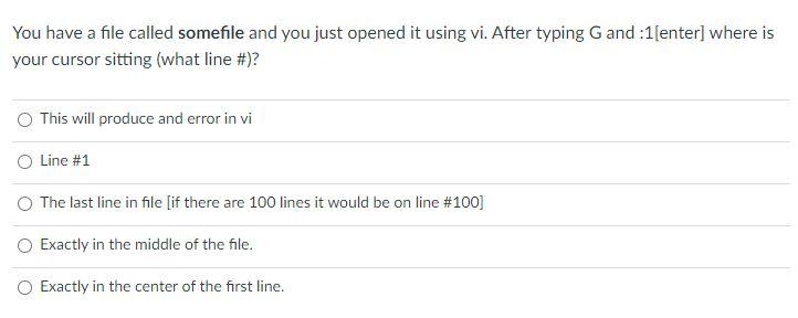 iset numerals set none Using vi or vim, the following command moves