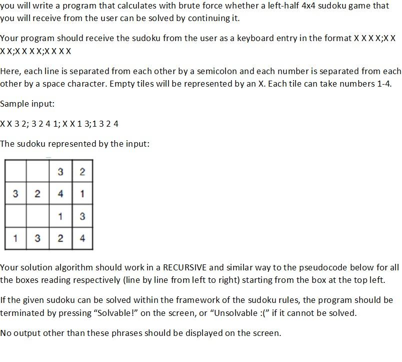 Write this program in JAVA (only JAVA solutions please!!). You can only