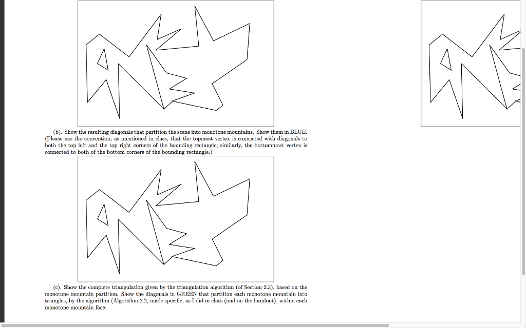 an example of a polygon P that is star-shaped (g(P)-1) but not