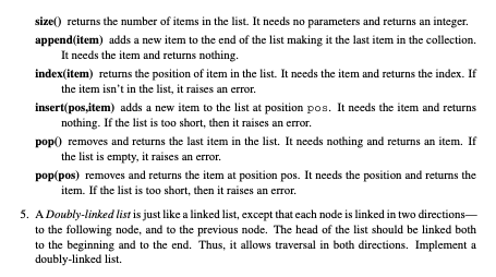 the instructions. I would need it to be written in Python. Thanks