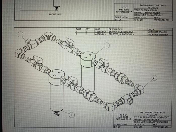 flow through one filter. When the filter gets dirty, the manifold allows