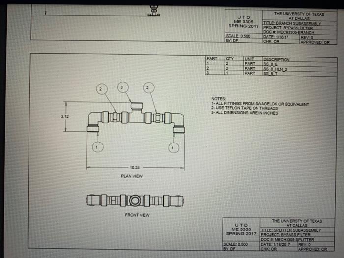 mode. EXAMPLE USING SUBASSEMBLIES 1. The first thing to do is to