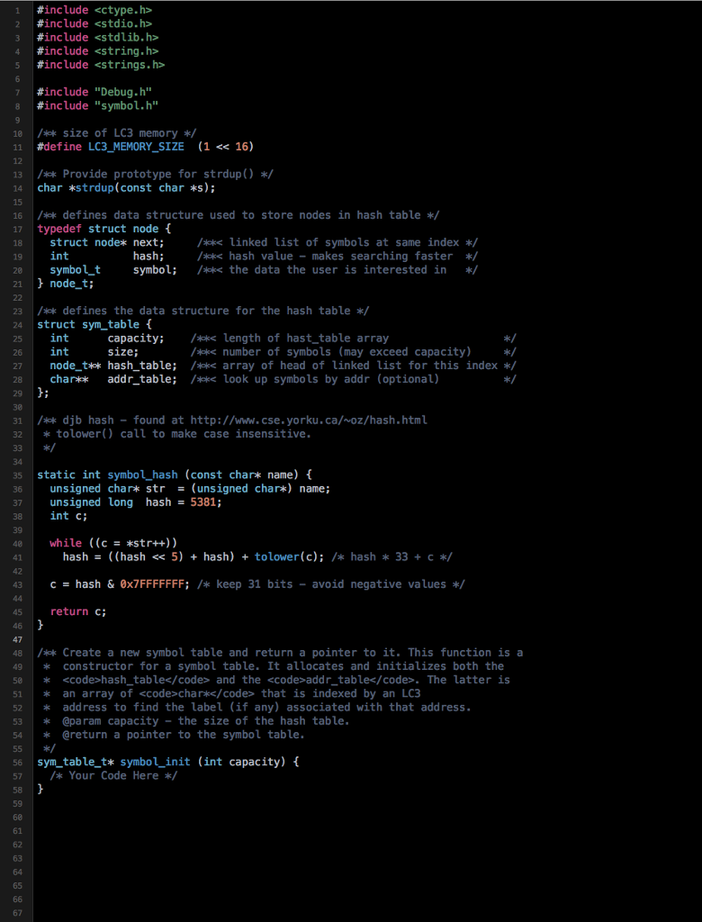 I need help allocating and initializing this function at the bottom of