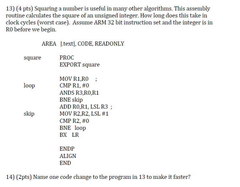INEED HELP ANSWERING QUESTION 14, Name one code change to the program