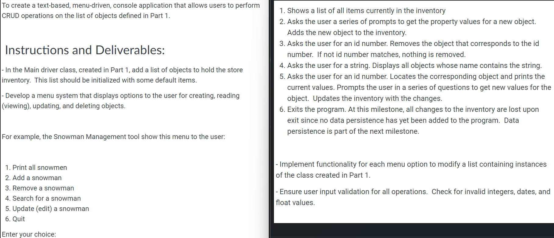  Use the following code in python to follow instructions from datetime