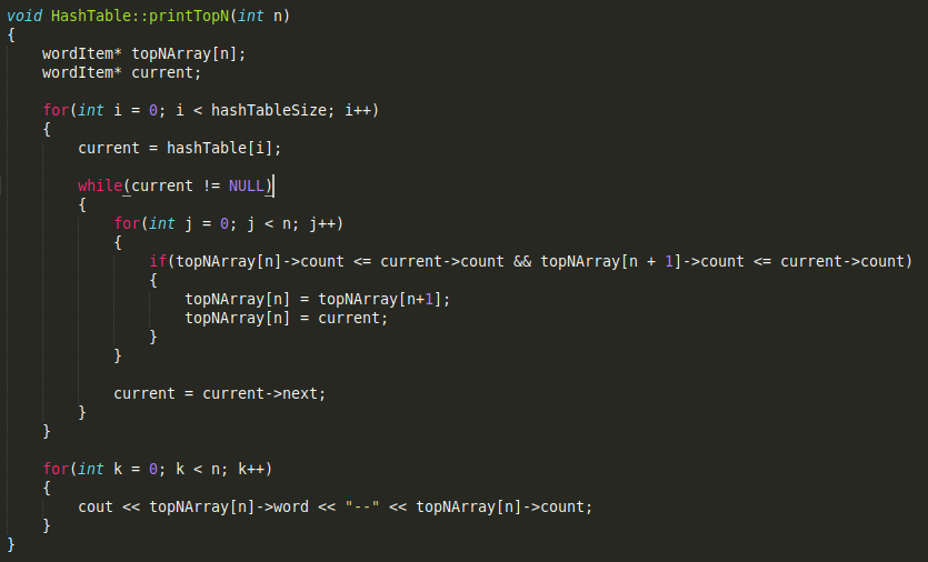 C++ Hash Table Problem: ONLY USE STANDARD LIBRARY, IOSTREAM, VECTOR, and STRING