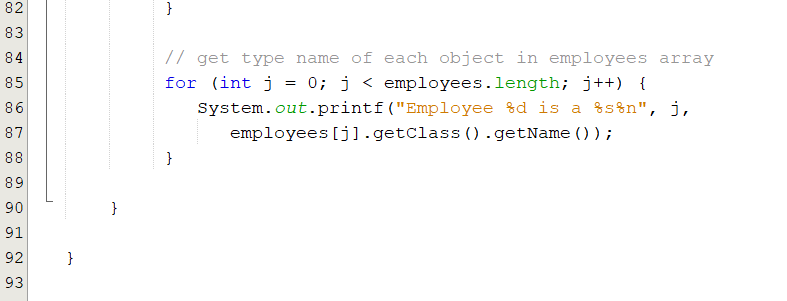 void main(String[] args) { // TODO code application logic here 20 21