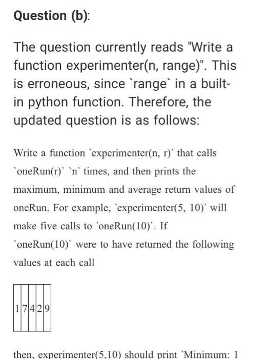 Types T Prints Returns a one Run (n n: int int b