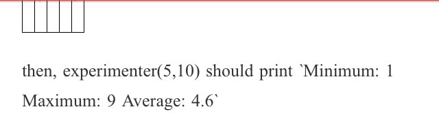 experimenter (n, range) Minimum None Maximum, Average (see example below) TC merge