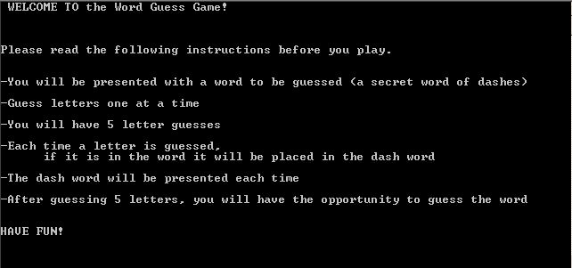 Help me understand the algorithm. (FlowChart) WELCOME TO the Word Guess Game