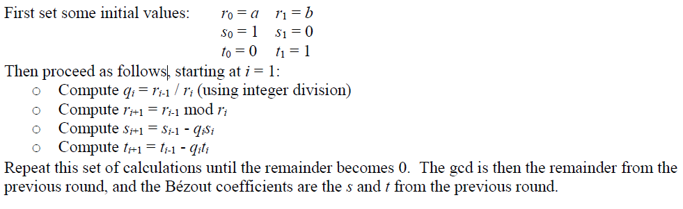 (In Pyhton): Write a function modInv(a, b) that returns the multiplicative inverse