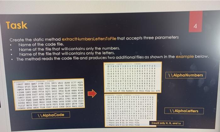 that accepts three parameters Number of lines in the file. Number of