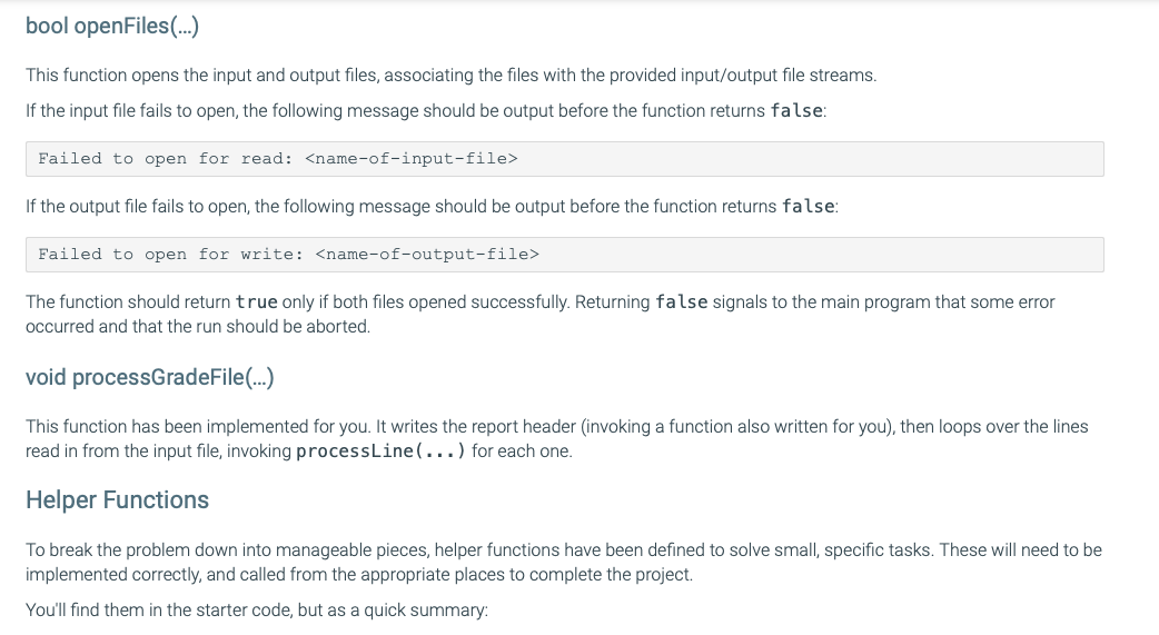 ----------------------------------------------------------------------- // grader.cpp // ----------------------------------------------------------------------- #include #include #include #include using namespace std;