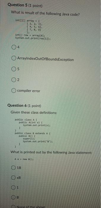 public int xx System.out.print(s); What is printed out by the following Java