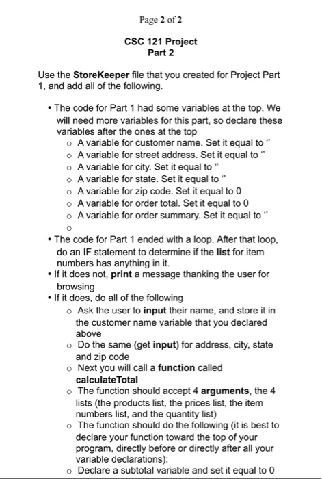 Write a python program. I have attached what I have so far.
