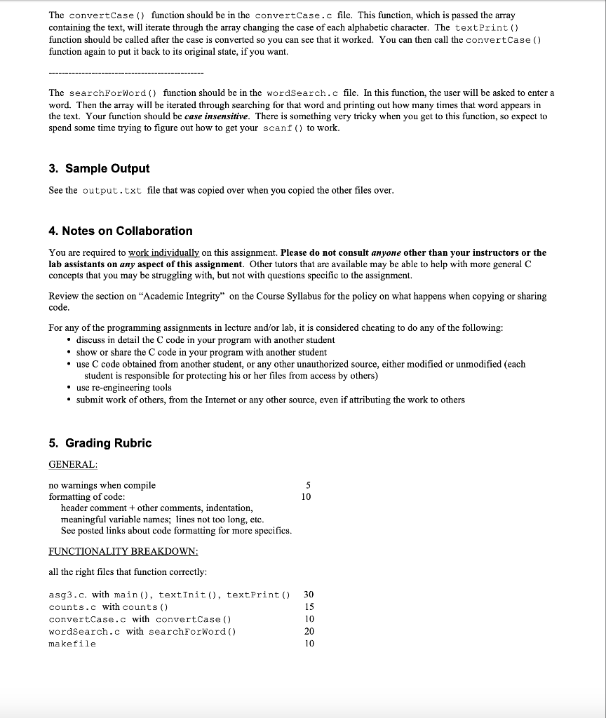 pm Monday, November 28h 1. Overview For this assignment, you will write