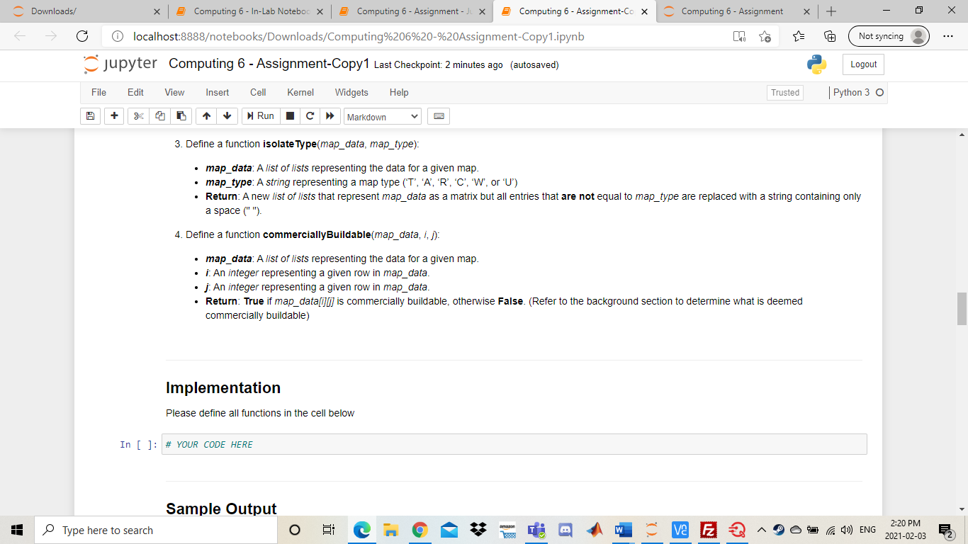 this assignment you will be implementing a portion of a Geographic Information