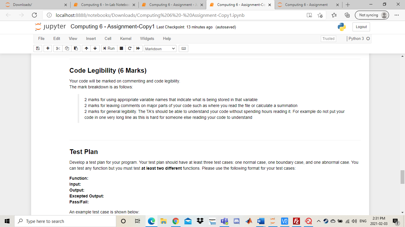 task. The data layers are split into a grid and represented as
