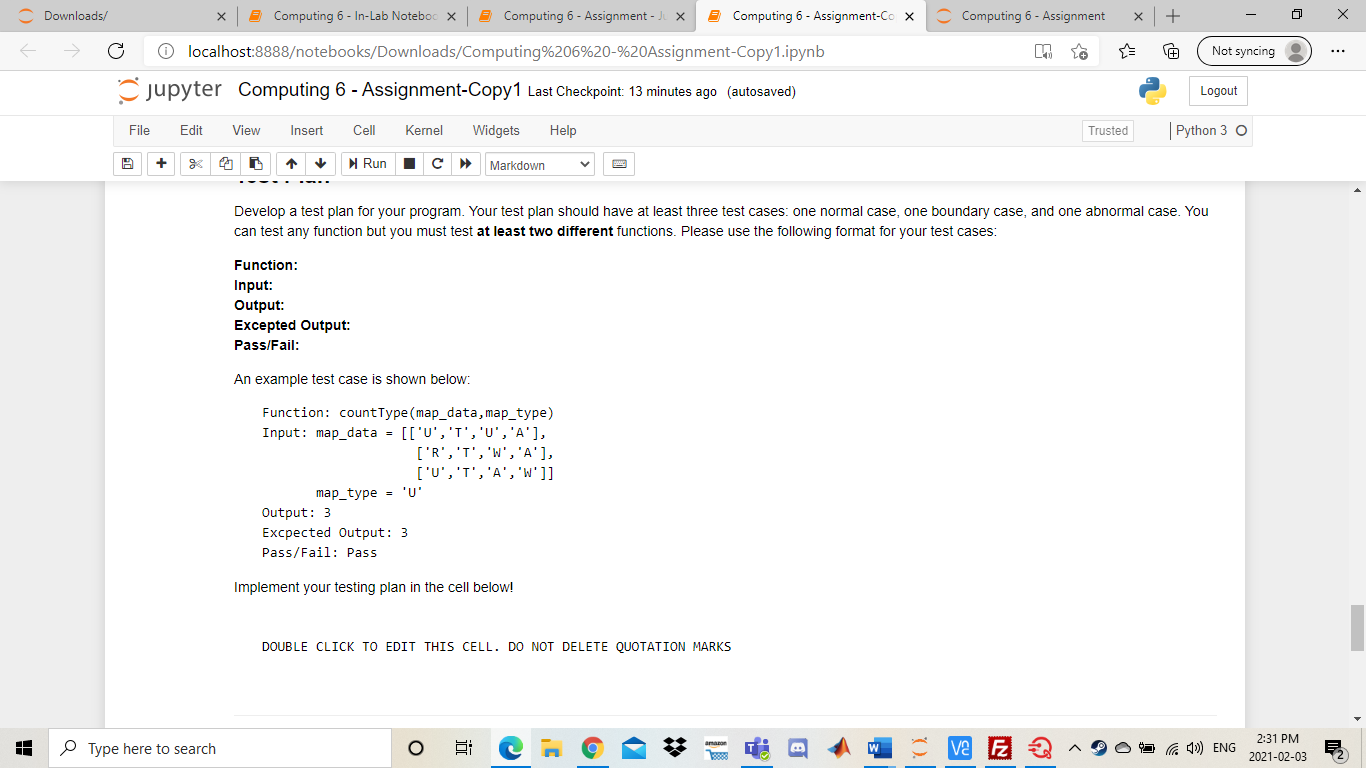 a matrix with mrows and n columns where each entry in the