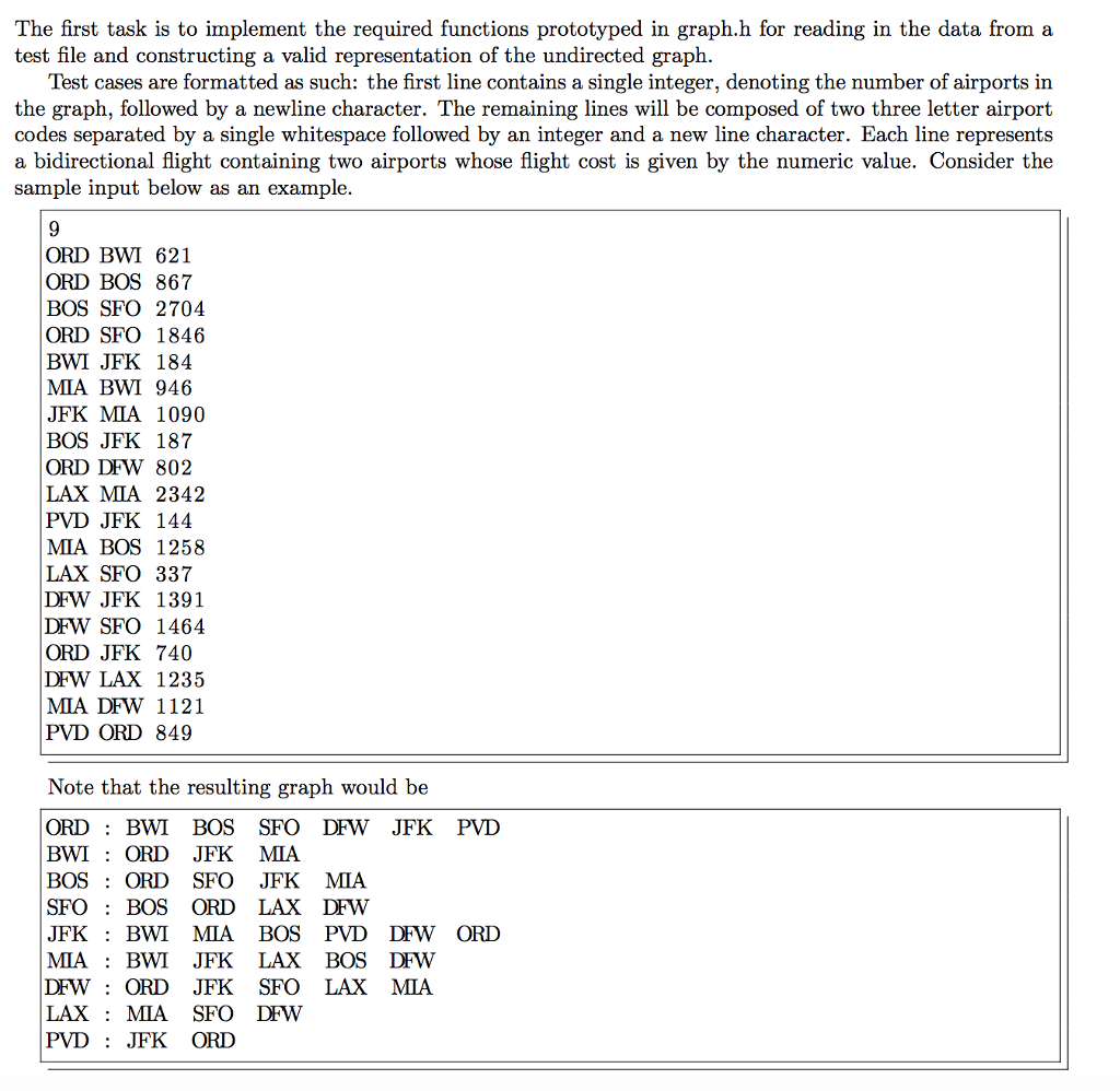 Please write this following code in C The first task is to