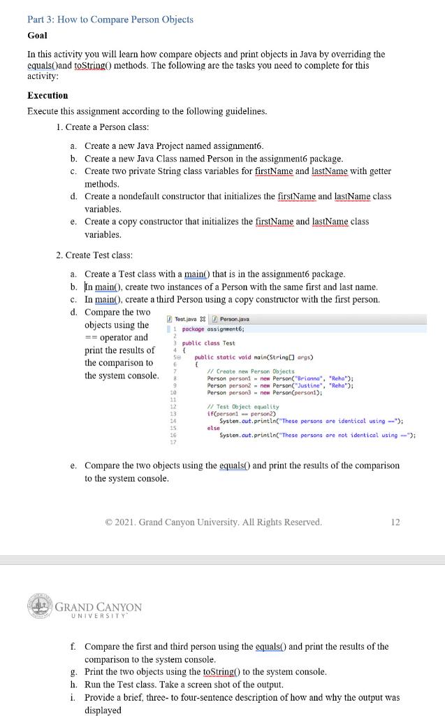  Please help me with this code: //Person class public class Person