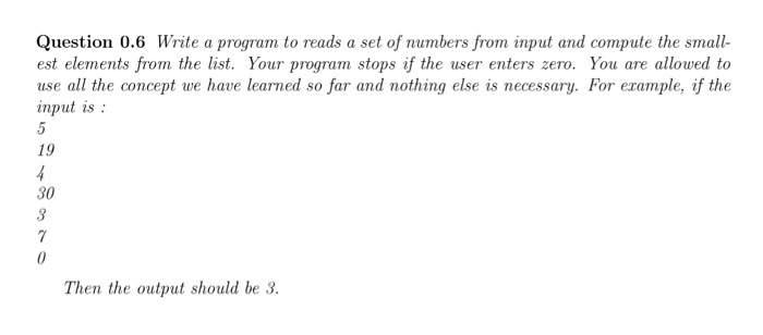from 0 F to 100 F (Fahrenheit) to Celsius. Question 0.2 Write
