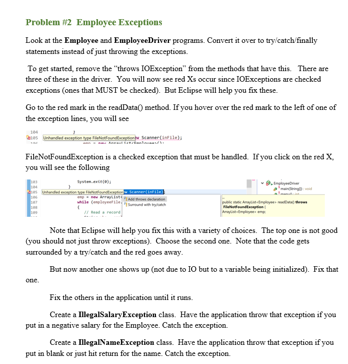 Using Java program ========== Employee class ========== import java.text.NumberFormat; public class Employee
