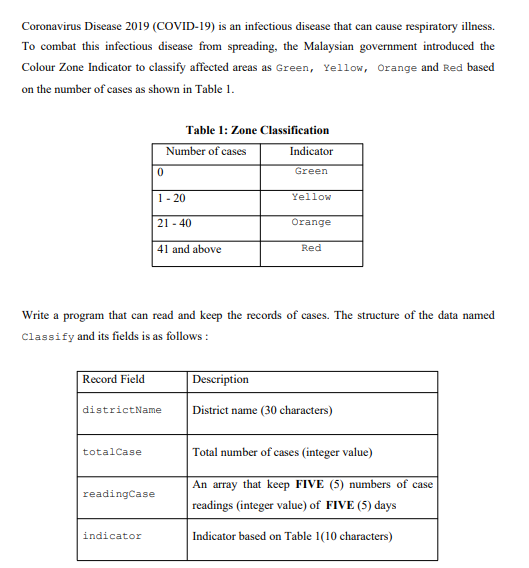  The program must contain the following user-defined functions: d. read(): This