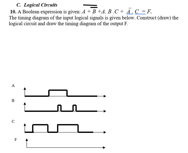 Can you explain how to do a logical circuit? C. Logical Circuits