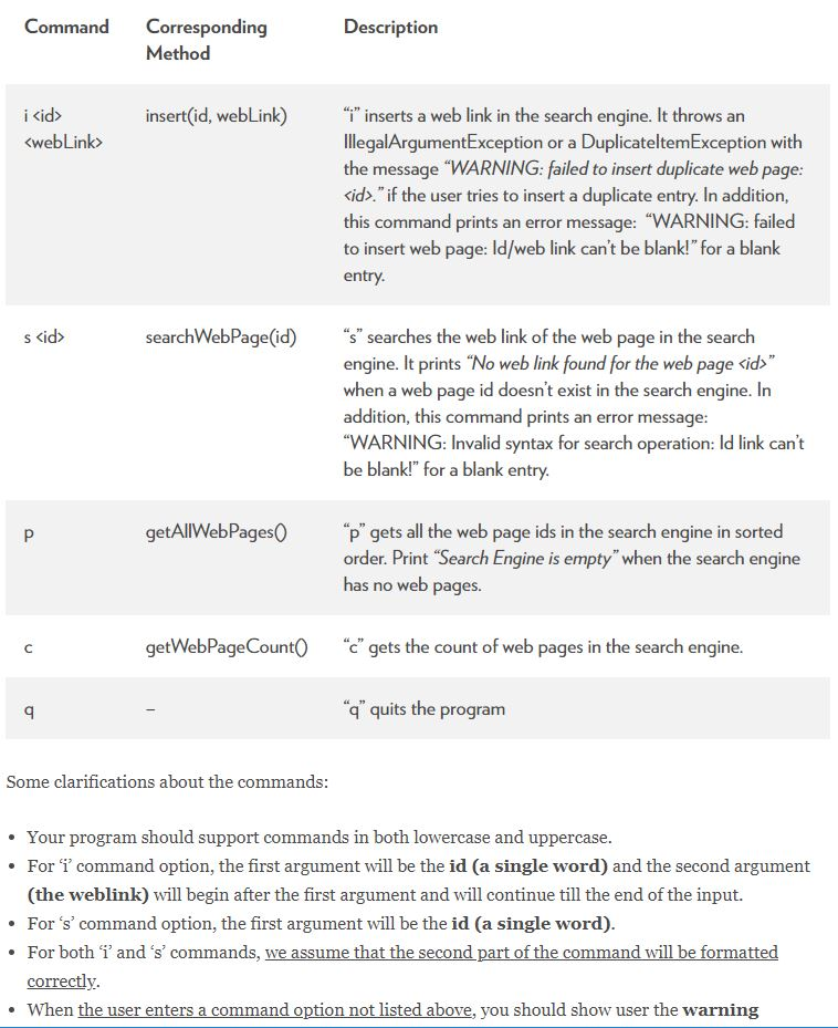 Eclipse. You can name this project whatever you like, but PioSearchEngine is