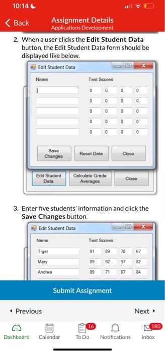have taken four tests. The teacher uses the following grading scales to