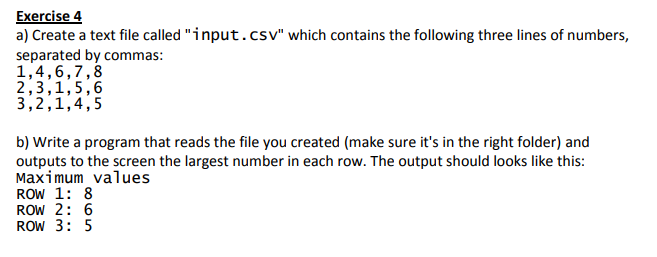 class called Account with a main method that contains the following A